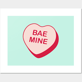 Bae Mine Candy Heart Posters and Art